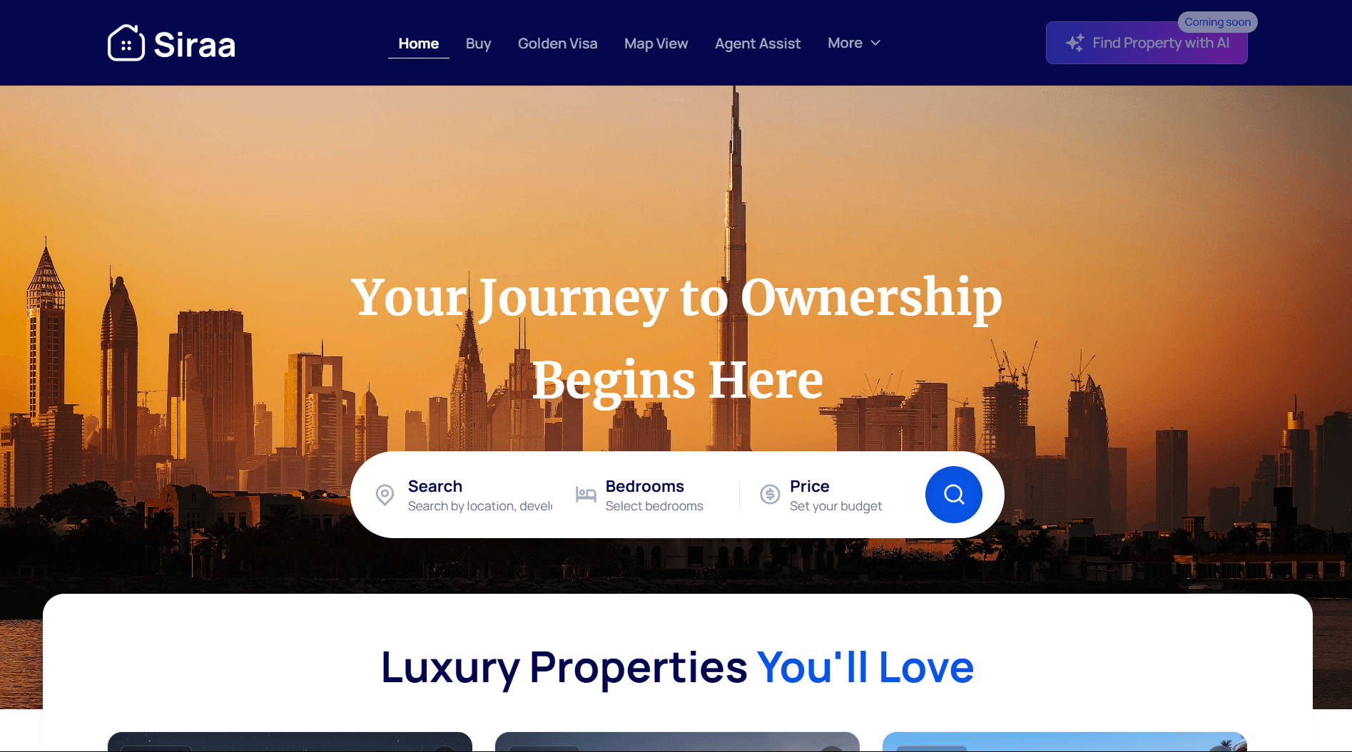 Real Estate Discovery Platform