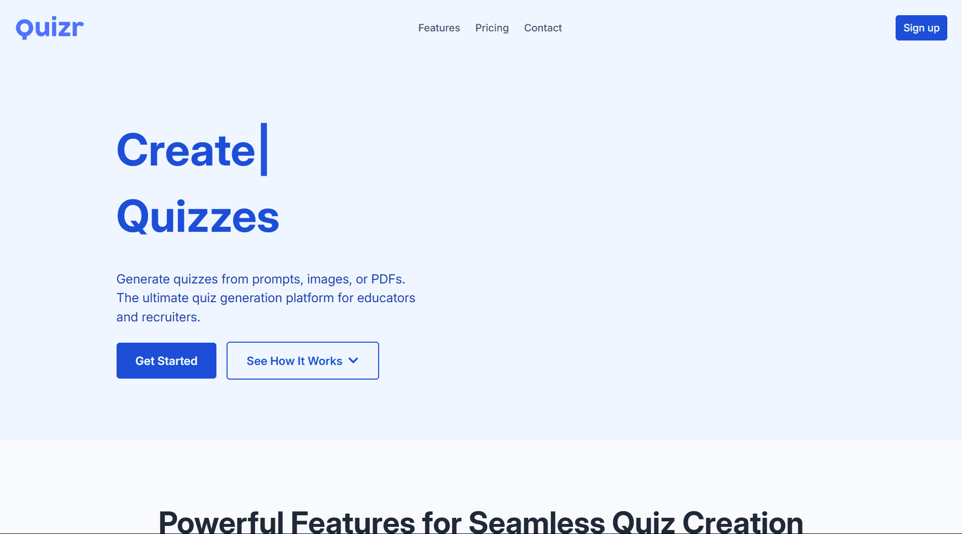 AI-Powered Quiz App